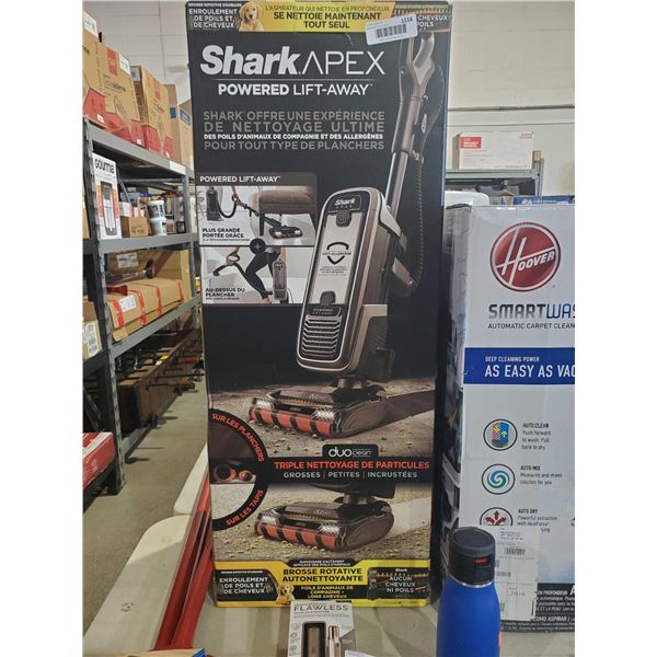 Shark Apex Powered Lift Away Corded Vacuum- OPEN BOX - SOLD AS IS