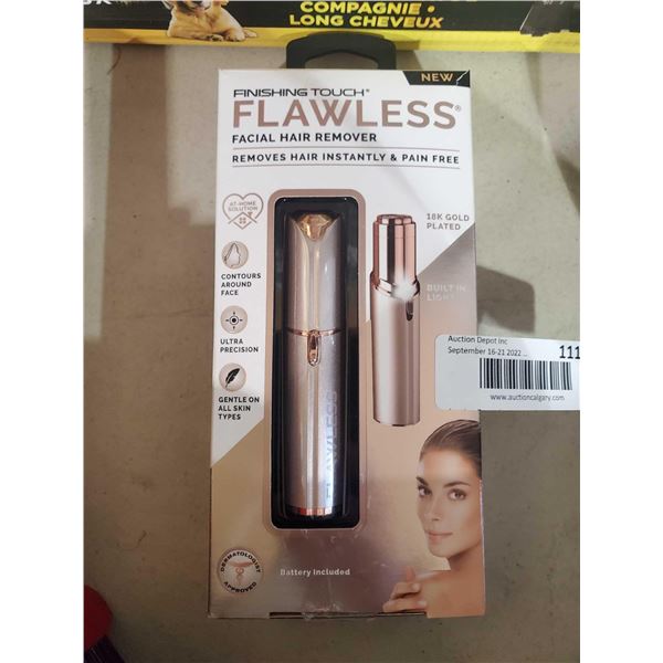 Finishing Touch Flawless Facial Hair Removal System - OPEN BOX - SOLD AS IS