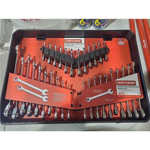 Craftsman Ratcheting Combination Set - 32 Pc - OPEN BOX - SOLD AS IS