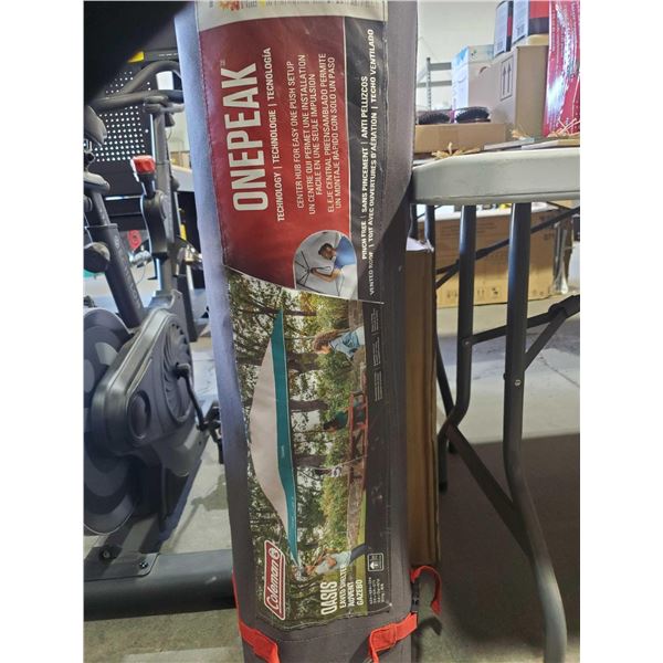 Coleman Oasis One Peak Shelter 13 X 13' OUT OF BOX - SOLD AS IS