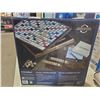 Image 2 : Scrabble Deluxe Vintage Edition Board Game - OPEN BOX - SOLD AS IS