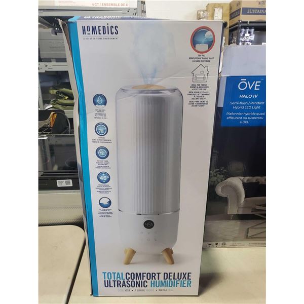 Homedics Total Comfort Deluse Humidifier - OPEN BOX - SOLD AS IS
