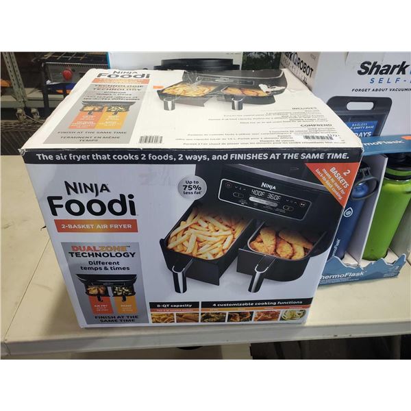 Ninja Foodi 2 Drawer Air Fryer - OPEN BOX - SOLD AS IS