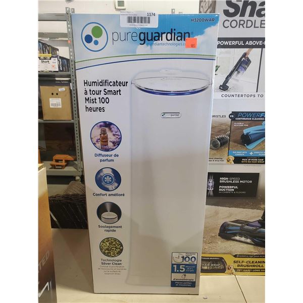 Pure Guardian 100 Hour Cool Mist Humidifier - OPEN BOX - SOLD AS IS