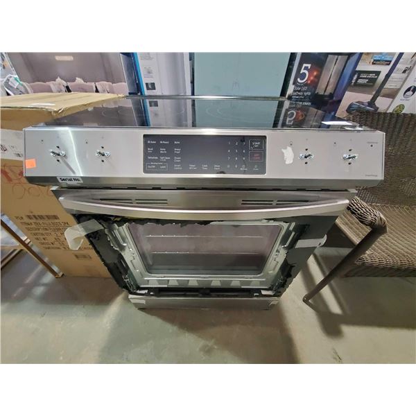 Samsung SmartThings Electric Range - Broken Front Glass - Missing Knobs  - OUT OF BOX - SOLD AS IS