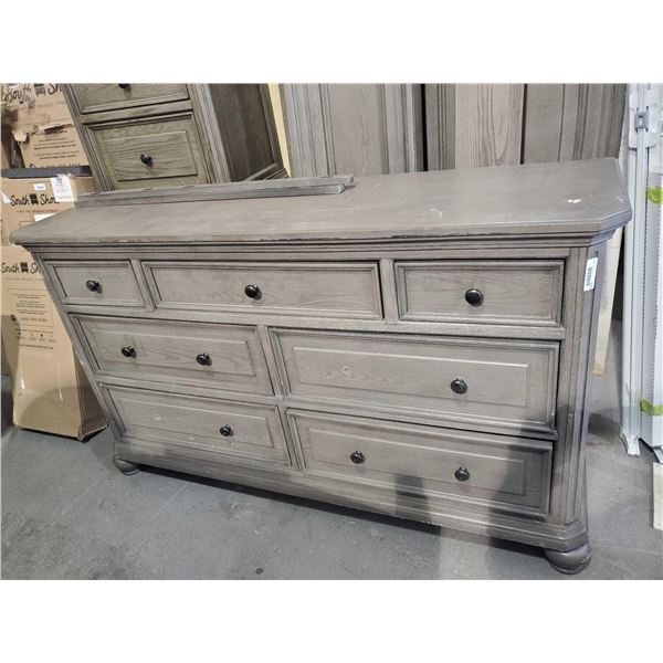 8 Pc King Size Bedroom Set -  Freight Damage - SOLD AS IS