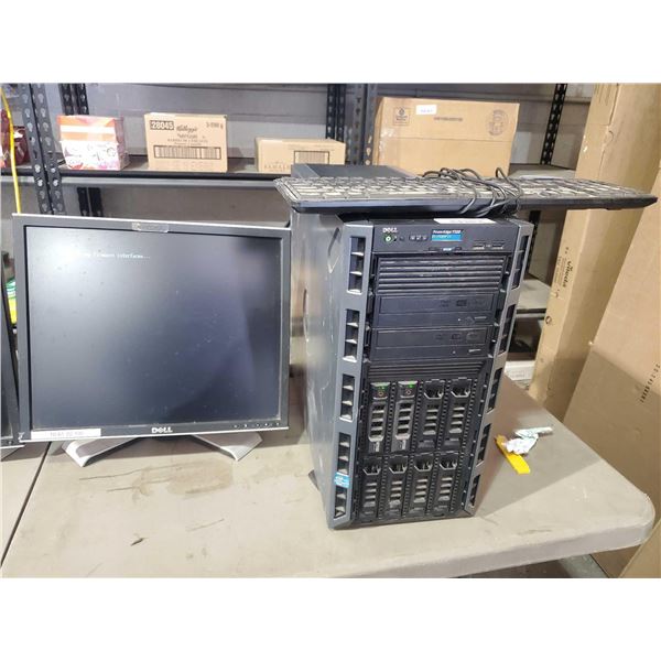 Dell PowerEdge T320 Tower - PERC H310 - 8 bay server With Monitor & Keyboard- OUT OF BOX - SOLD AS I