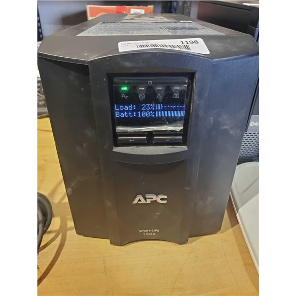 ASUS APC 1500VA Smart-UPS with SmartConnect, Pure Sinewave UPS Battery Backup OUT OF BOX - SOLD AS I