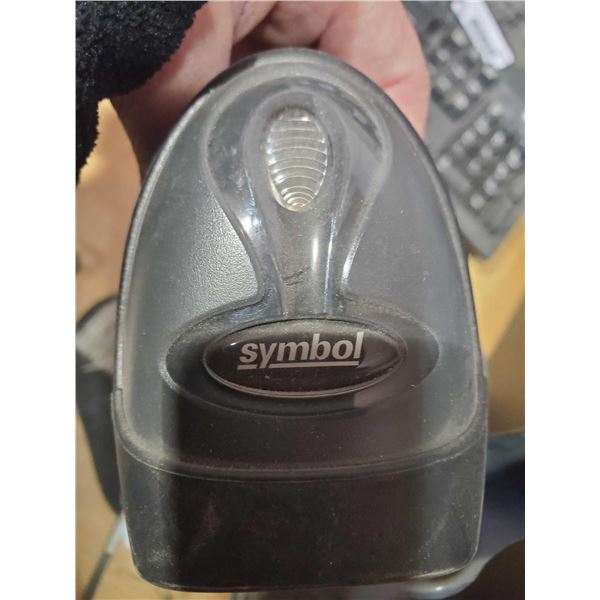 Symbol General Purpose Handheld 1D Bi-Directional Laser Barcode Scanner, Black OUT OF BOX - SOLD AS 