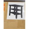 Image 2 : SimpliHome Acadian Normandy Brunswick Black Narrow Side Table  - SOLD AS IS