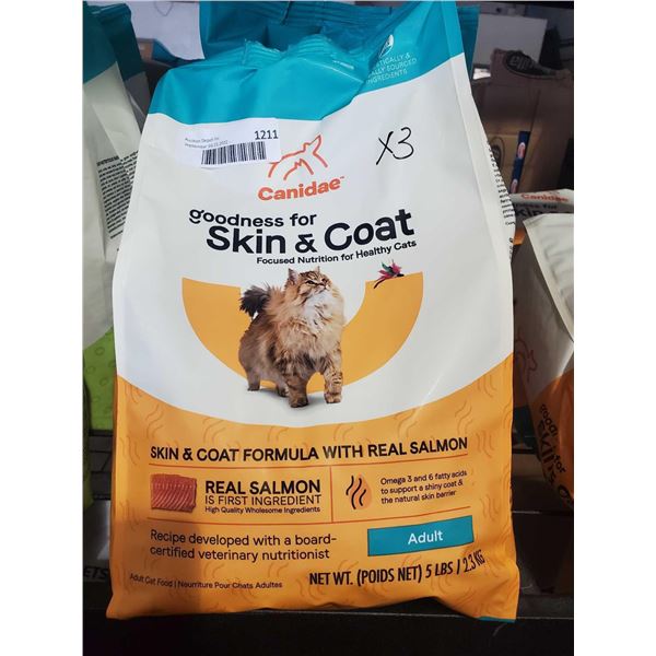 Canidee Goodness for Skin & Coat Salmon Dog Kibble 3X5Lbs