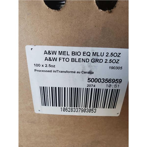 Van Houtte FTO Blend Coffee Grounds - 100 x 2.5oz