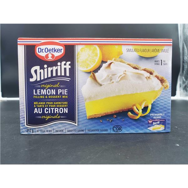 Dr. Oetker Shirriff Original Lemon Pie Filling and Dessert Mix (36 x 292g)
