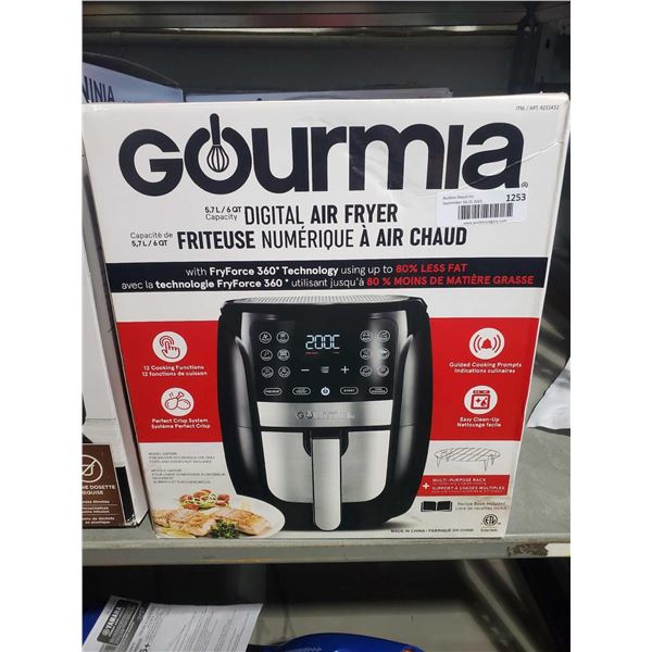 Gourmia 5.7L Digital Air Fryer - OPEN BOX - SOLD AS IS