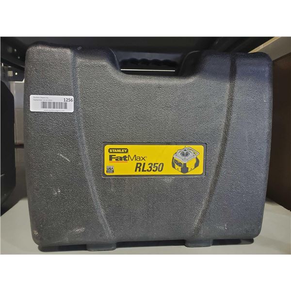Stanley Fat Max Self Leveling Electronic Dual Beam Rotary Laser RL350 - OPEN BOX - SOLD AS IS
