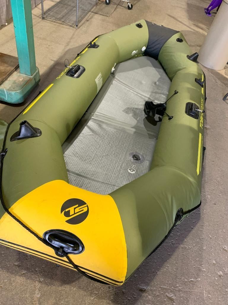 Tobin Inflatable Raft - Raft Only - small repairable hole- OUT OF BOX ...