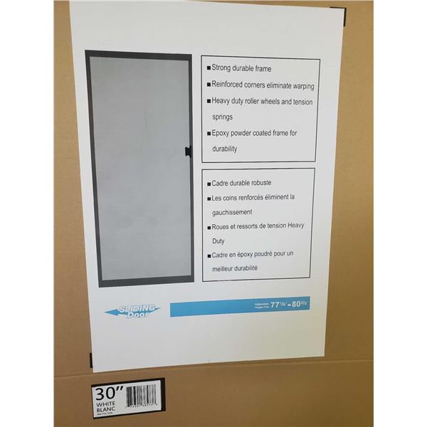 Elements 30" Sliding Patio Screen Door