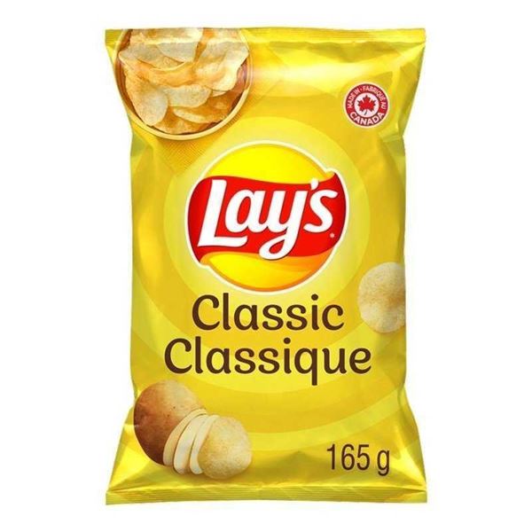 Lays Original Potto Chips - 12x165g