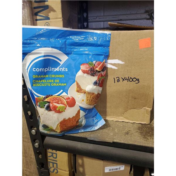 Case of Compliments Graham Crumbs (12 x 400g)