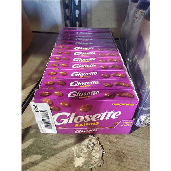 Glossette Raisins (12 x 105g)
