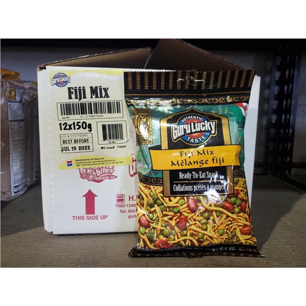Guru Lucky Fiji Snacks Case lot 12 x 150g