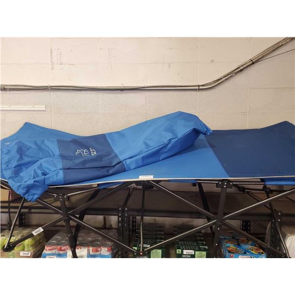Hidden Wild XL Portable Folding Camp Cot - Out of Box - Sold as is