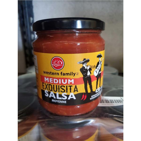Western Family Medium Salsa 12x430ml