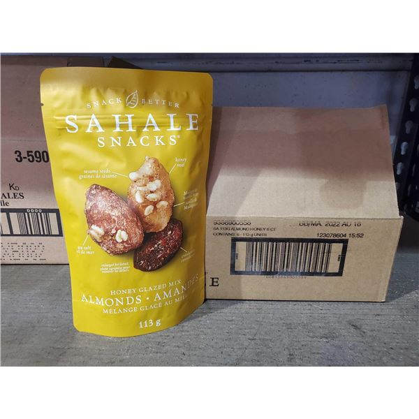 Sahale Snacks Honey Glazed Almond Case lot 6 x 1113g