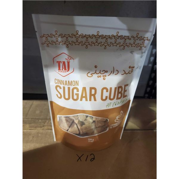 Taj Cinnamon Sugar Cubes (12 x 250g)