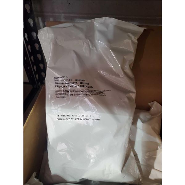 Case lot Instant French Vanilla Cappuccino Mox 6x 2lb
