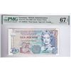 Image 1 : Guernsey/ British Administration, 10 Pounds, ND 1995, A000222, P-57a, PMG 67EPQ