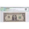 Image 1 : USA, Federal Reserve Note, 1 dollar, 1969, S/N. I01111111A, Fancy Serial Near Solid, ICG 20