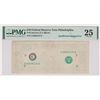 Image 1 : USA, Federal Reserve Note, 10 dollars, Insufficient Inking Error, PMG 25