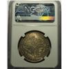 Image 2 : Straits Settlements, 1 dollar silver coin, 1920, NGC MS61