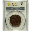 Image 2 : China, Kwangtung, 1 cash copper coin, 1900-06, PCGS AU53 Mint Error Peeling Lamination Reverse