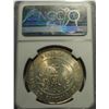 Image 2 : China Republic, Memento silver dollar $1, 1927, Sun Yat Sen, NGC MS60