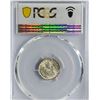 Image 2 : Hong Kong, 5 cents silver coin, 1932, PCGS MS65 King Geroge V