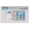 Image 2 : Hong Kong, Shanghai Banking Corp, 20 dollars, 2016, FL010000, P-212e, PMG 67EPQ