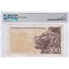 Image 2 : Hong Kong, Shanghai Banking Corp, 500 dollars, 1975, PMG 40