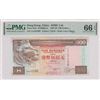 Image 1 : Hong Kong, Shanghai Banking Corp, 500 dollars, 1997, First Prefix AA, P-204c, PMG 66EPQ