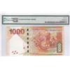 Image 2 : Hong Kong, Shanghai Banking Corp, 1000 dollars, 2016, FR822222, PMG 66EPQ
