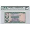 Image 2 : Hong Kong, Shanghai Banking Corp, 10 dollars, 1976, Serial Number Error, PMG 67EPQ