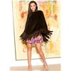 Image 1 : Stunning Knitted Mink Poncho