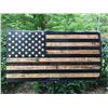 Image 3 : Custom 32.5" by 62" Wooden Flag by Patriot Artworks