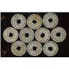 Image 1 : 10 ASIAN/CHINESE CASH COINS