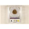 Image 2 : 1961 LINCOLN CENT PCGS PR67RD GOLD SHIELD LABEL