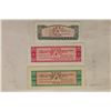 Image 2 : 3 CHINA FOOD RATION COUPONS. 1971-0.5 & 1 AND