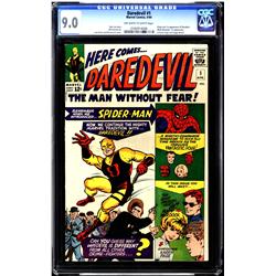 Daredevil #1 CGC 9.0 off-white to white pages