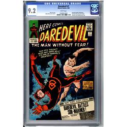 Daredevil #7 CGC 9.2 white pages