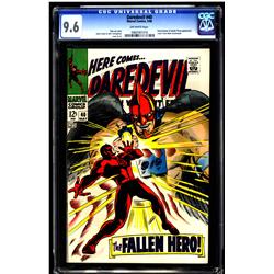 Daredevil #40 CGC 9.6 off-white pages